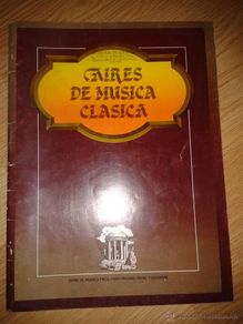 Musical scores: AIRES DE MUSICA CLASICA-partitura